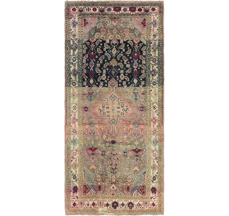 4' 6 x 10' Darjazin Persian Runner...