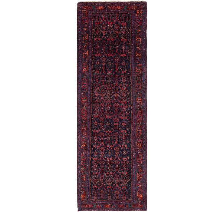 4' 3 x 13' 5 Sanandaj Persian Runner...