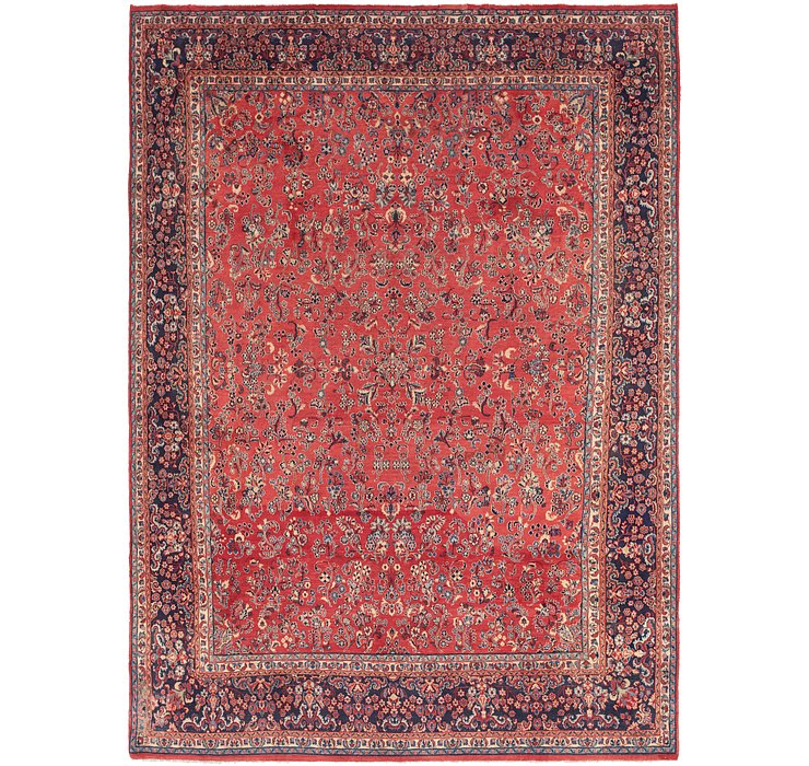 9' 2 x 13' Sarough Persian Rug