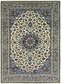 9' 9 x 13' 7 Isfahan Persian Rug thumbnail image 1