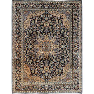 9' 10 x 13' Kashan Persian Rug
