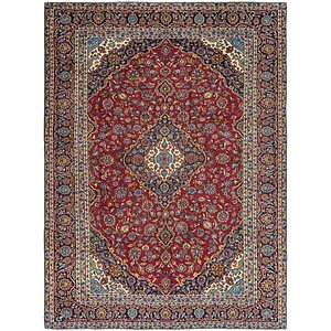 HandKnotted 9' 3 x 12' 9 Kashan Persian Rug