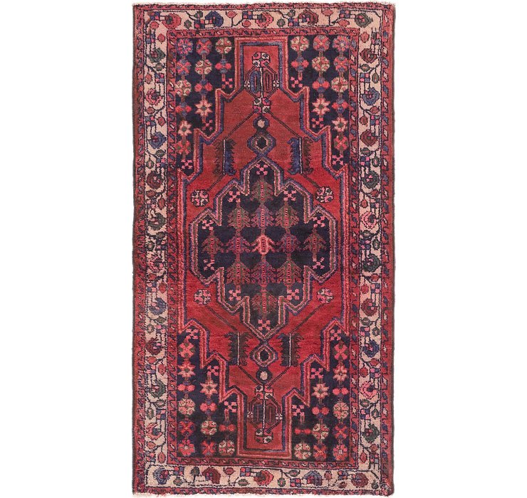4' x 7' 5 Mazlaghan Persian Rug