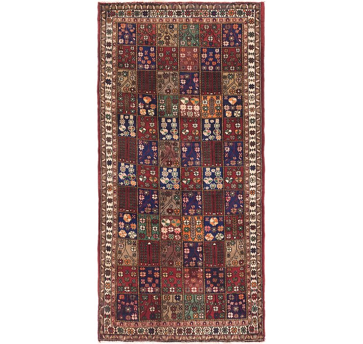 5' x 10' 2 Bakhtiar Persian Runner...