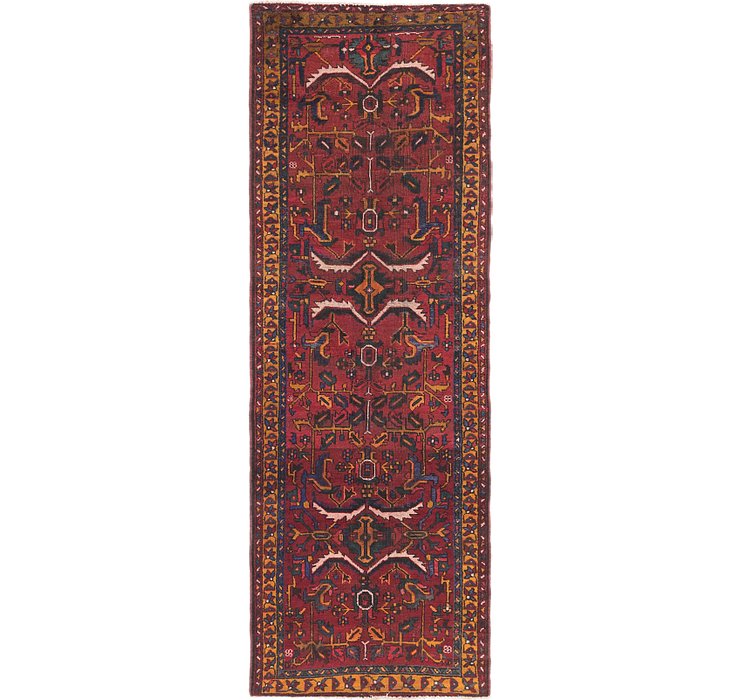 3' 5 x 9' 9 Farahan Persian Runner ...
