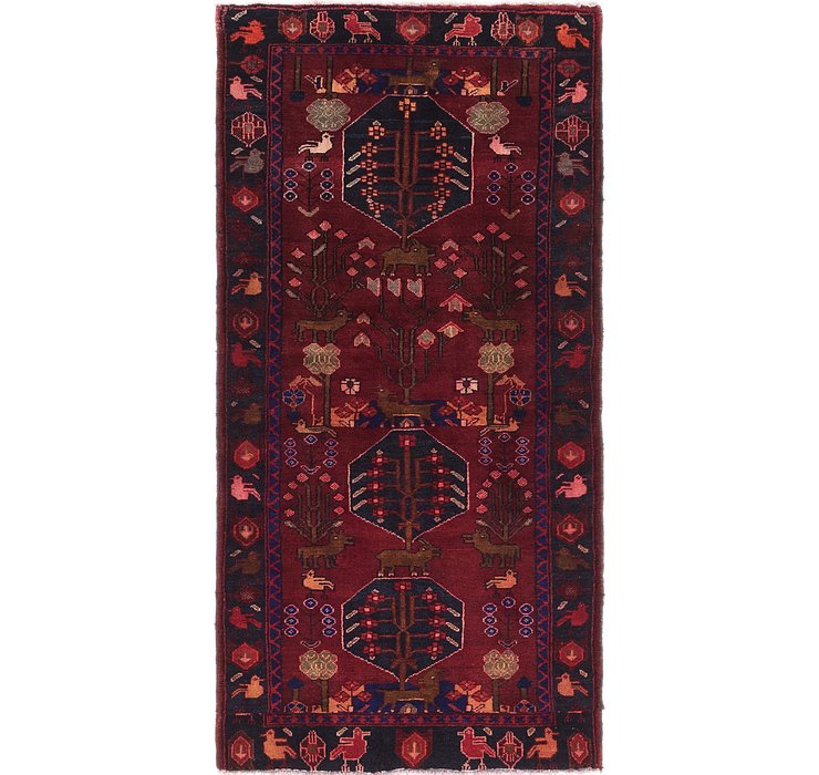 3' 6 x 6' 10 Ferdos Persian Rug