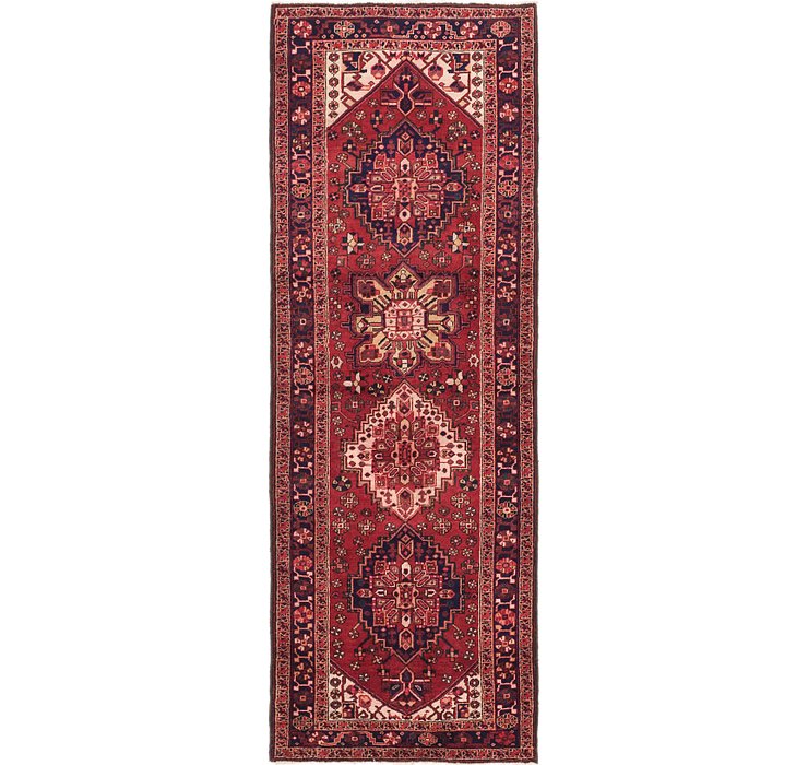 3' 6 x 9' 9 Gharajeh Persian Runner...