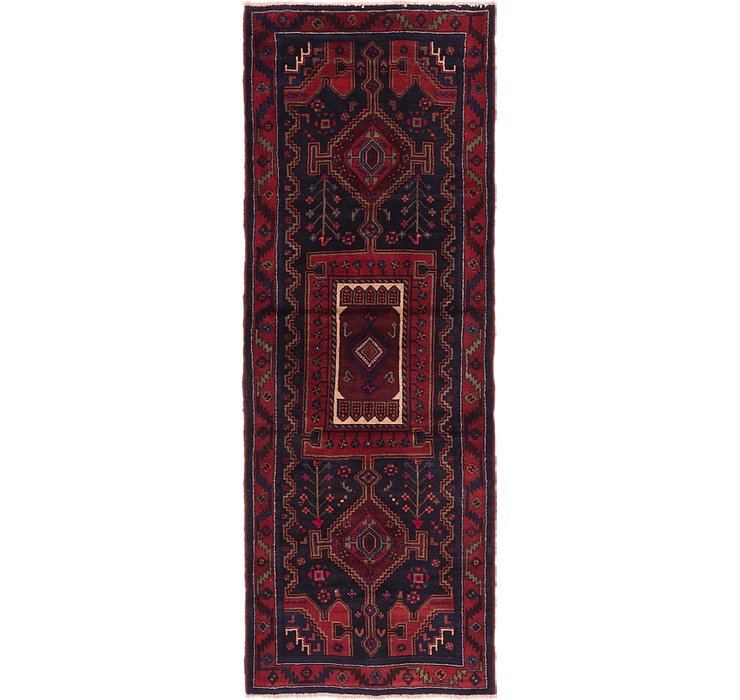3' 9 x 10' 2 Zanjan Persian Runner Rug