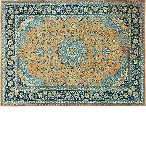 10' x 13' 3 Isfahan Persian Rug