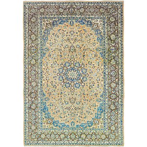 9' 8 x 13' 9 Isfahan Persian Rug