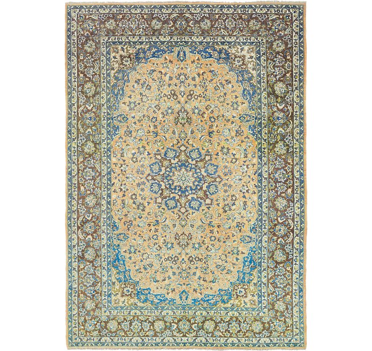 9' 8 x 13' 9 Isfahan Persian Rug