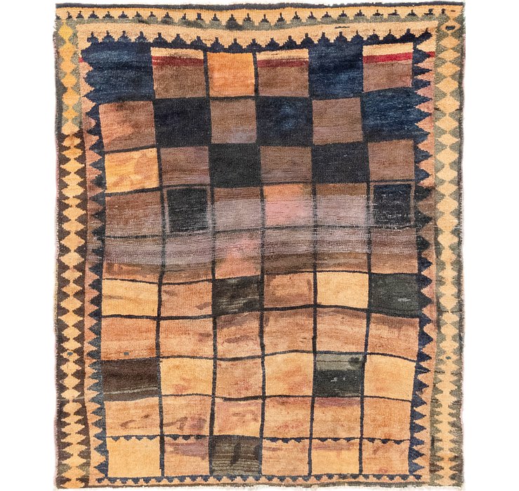 4' 9 x 5' 8 Shiraz Square Rug
