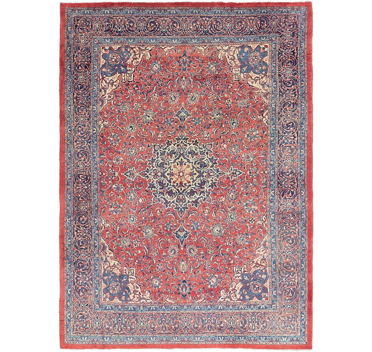 9' 8 x 13' 4 Sarough Persian Rug