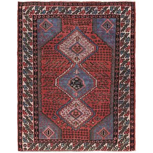 Unique Loom 4' 9 x 6' 9 Zanjan Persian Rug