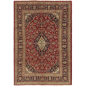 6' 6 x 9' 5 Kashan Persian Rug