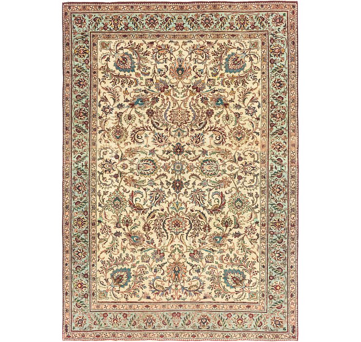 7' 10 x 11' Tabriz Persian Rug