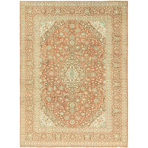 9' 9 x 13' 2 Kashan Persian Rug