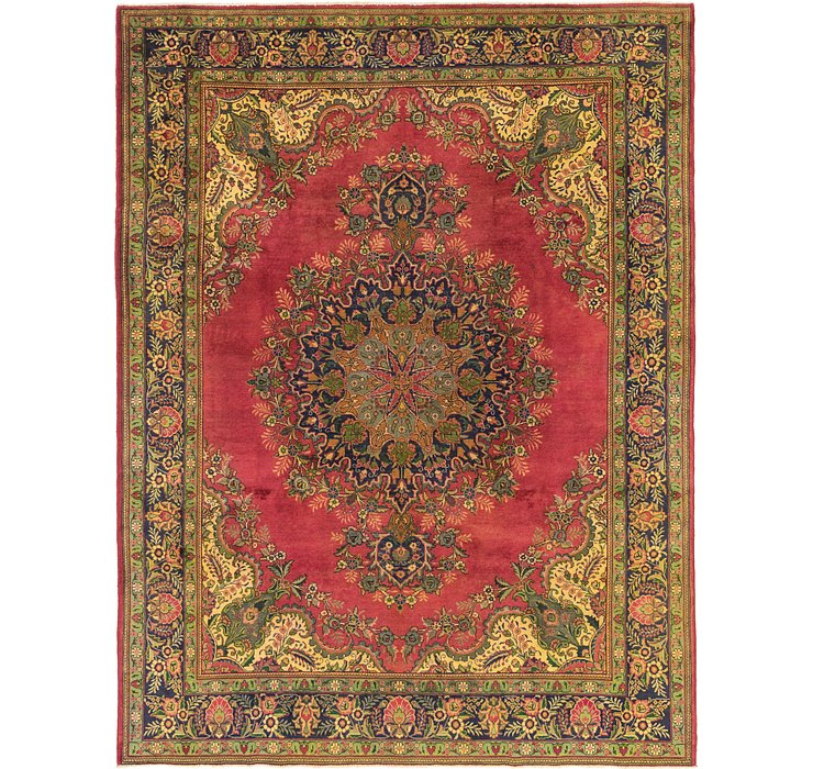 9' 7 x 12' 6 Tabriz Persian Rug