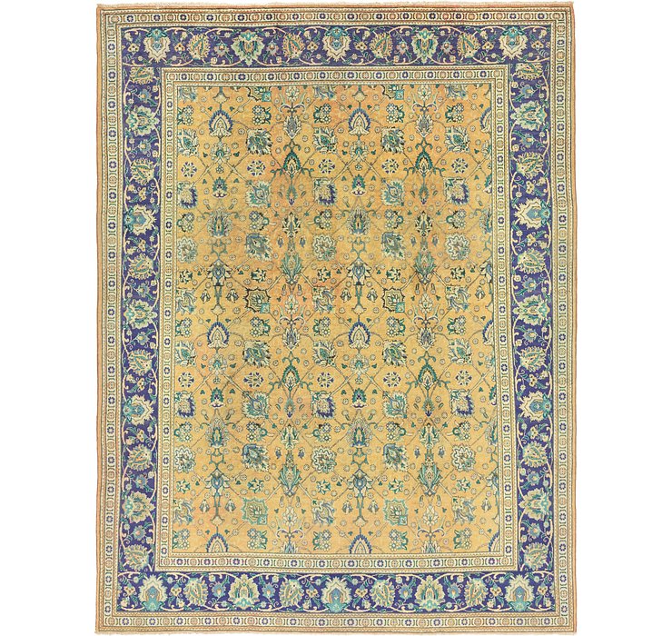10' x 13' 2 Tabriz Persian Rug