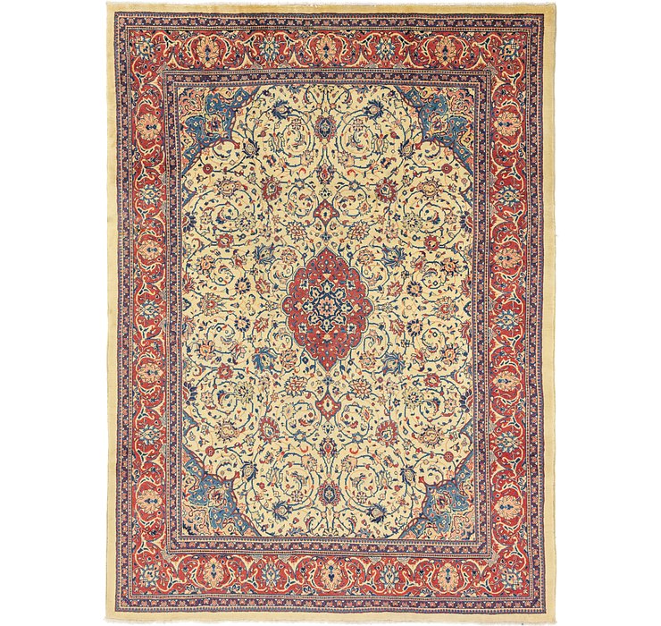 9' 7 x 13' Sarough Persian Rug