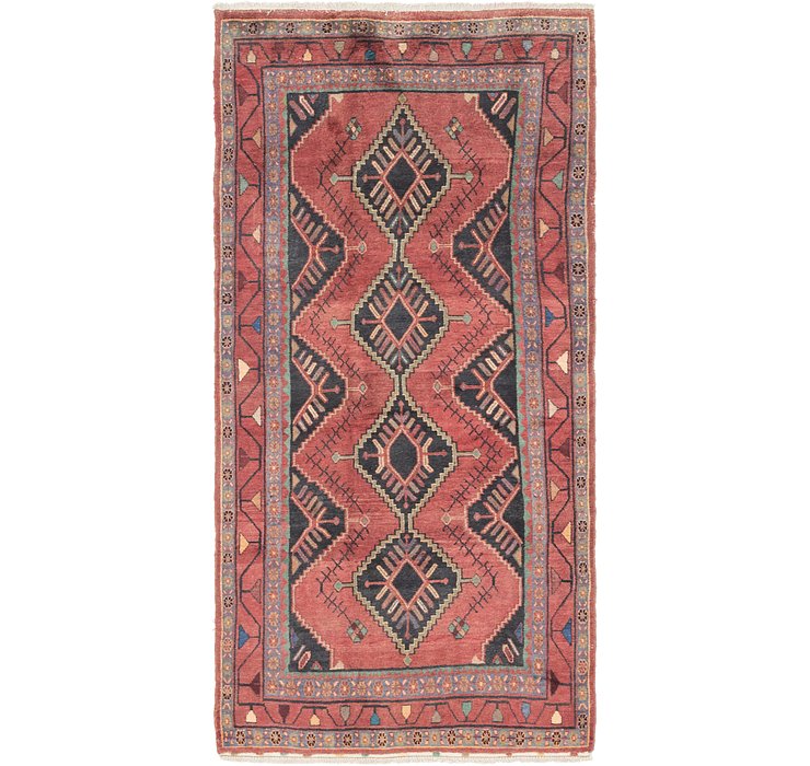 4' 5 x 9' 7 Chenar Persian Runner Rug