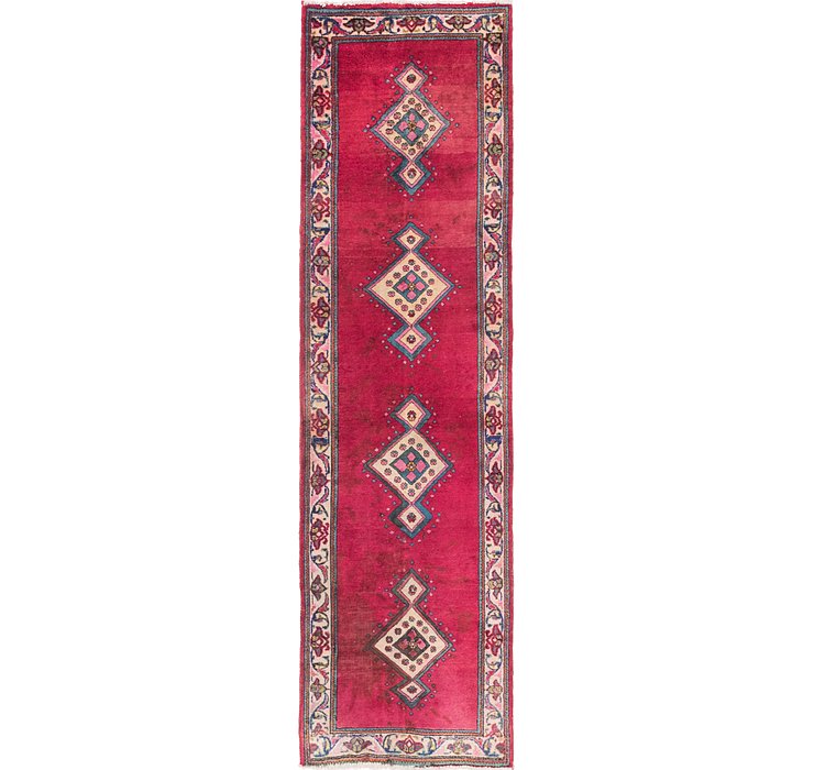 3' 4 x 11' 2 Tabriz Persian Runner Rug