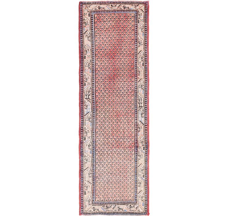 HandKnotted 3' 4 x 10' 2 Botemir Persian Runner ...