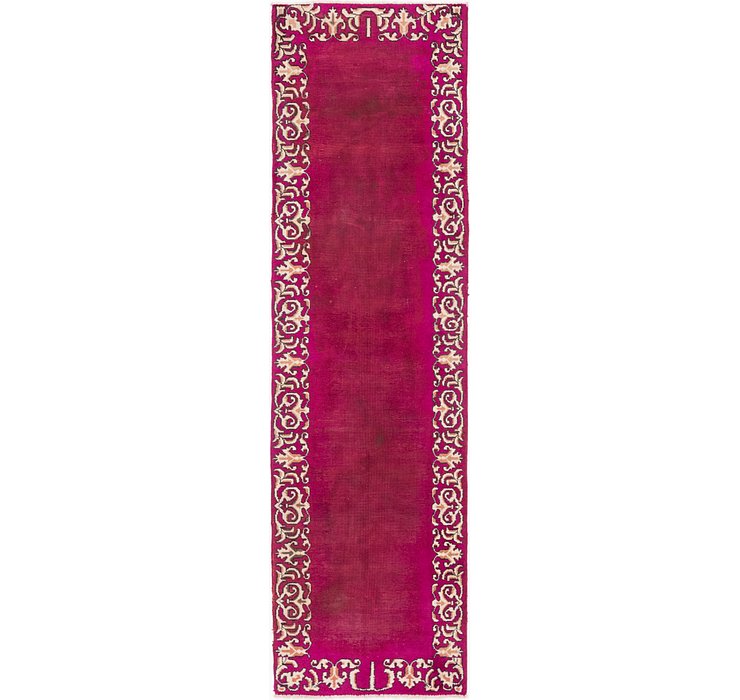 3' x 11' Tabriz Persian Runner Rug