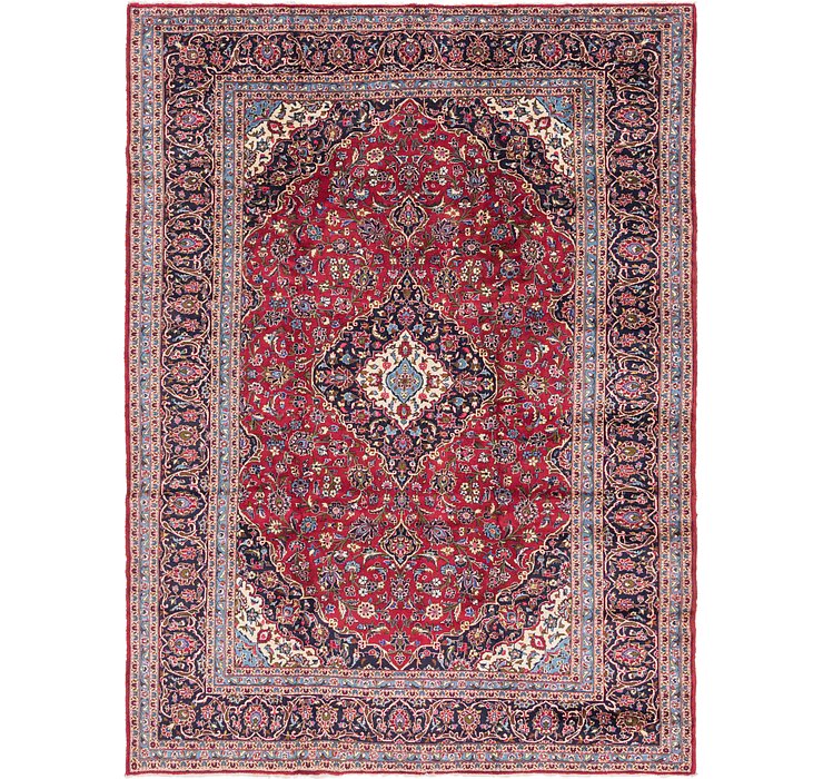 9' 8 x 13' 2 Kashan Persian Rug
