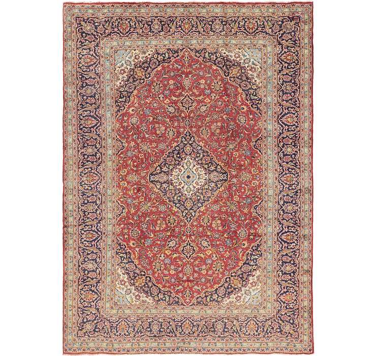 9' 7 x 13' 2 Kashan Persian Rug