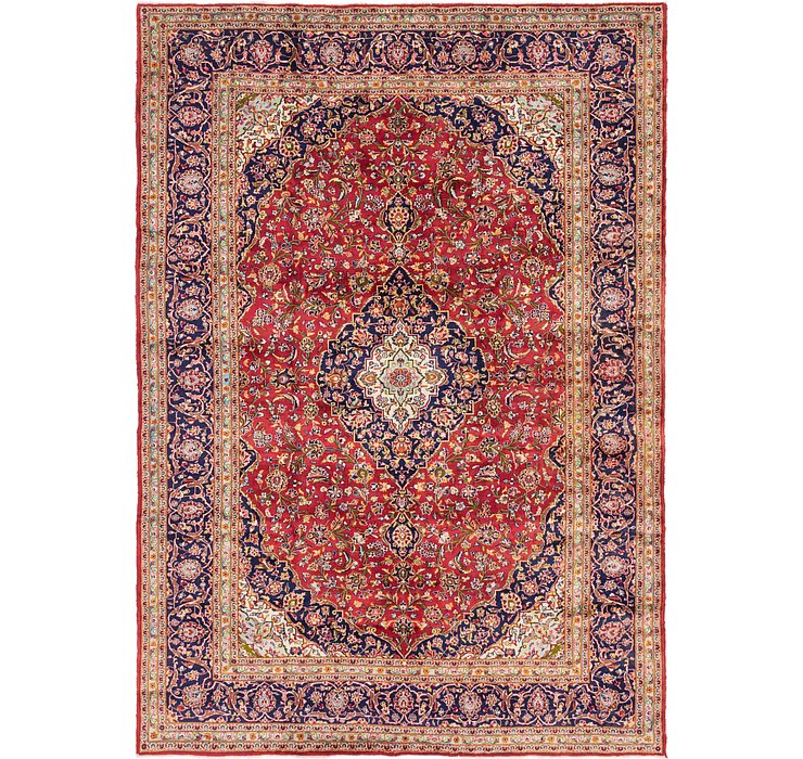 9' 9 x 13' 9 Kashan Persian Rug