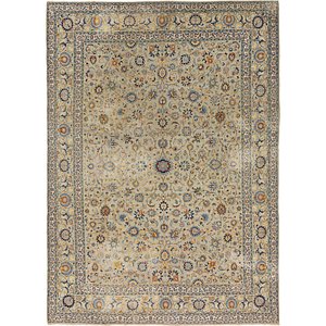 10' 7 x 14' 9 Kashan Persian Rug