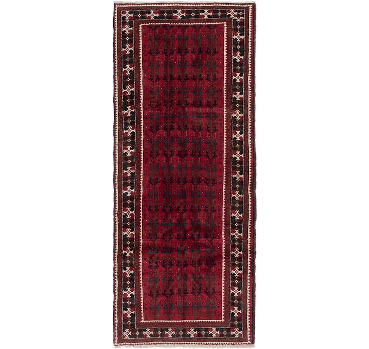3' 9 x 9' Balouch Persian Runner ...