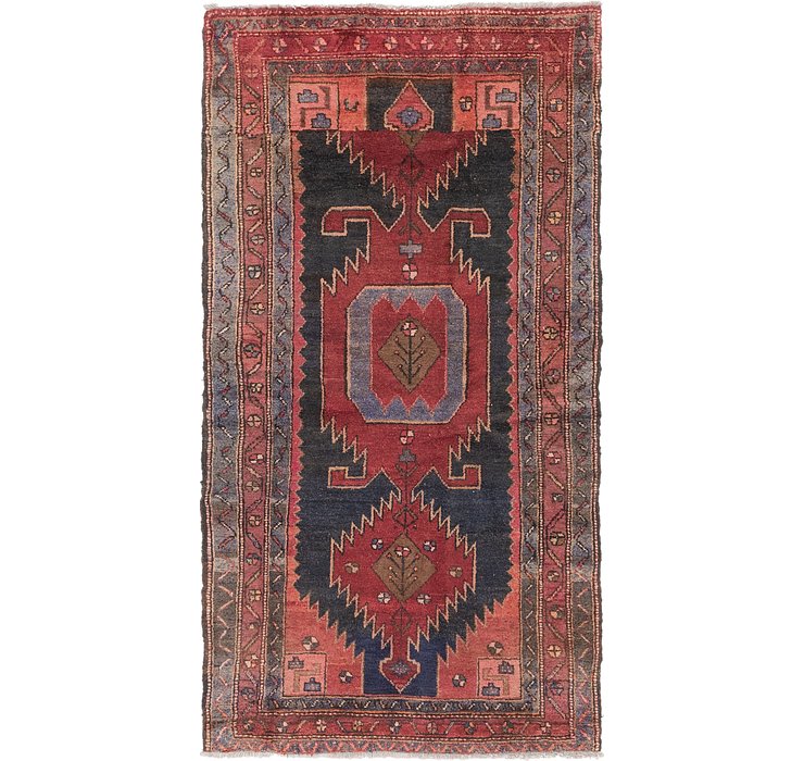 4' x 8' Zanjan Persian Runner Rug
