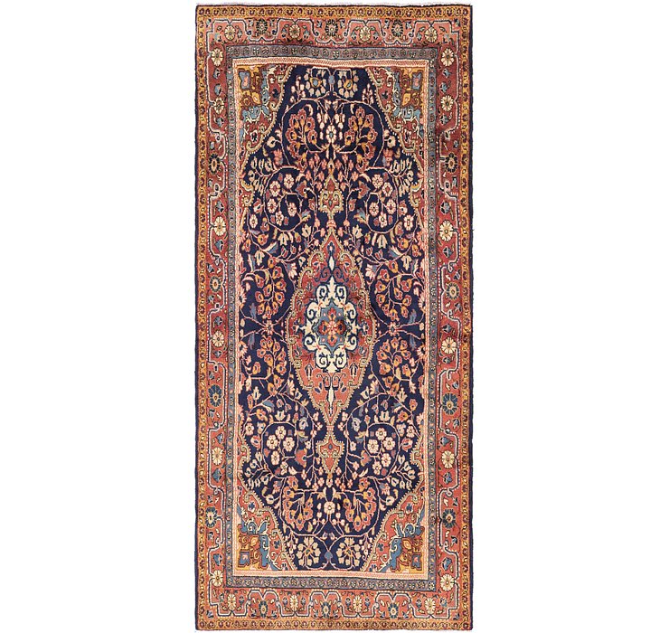 4' 6 x 10' 4 Jozan Persian Runner Rug