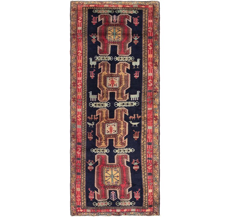 4' 2 x 10' 2 Ardabil Persian Runner ...