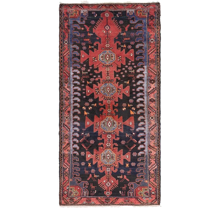 4' 10 x 10' 2 Zanjan Persian Runner Rug