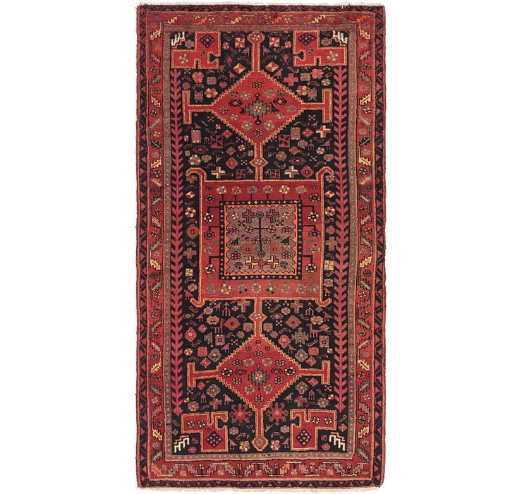 5' x 9' 9 Zanjan Persian Runner Rug