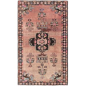 Unique Loom 4' 5 x 7' 7 Shiraz Persian Rug