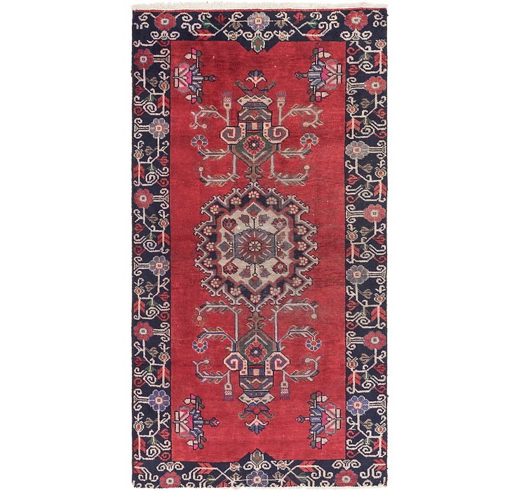 3' 10 x 7' 6 Ferdos Persian Runner Rug