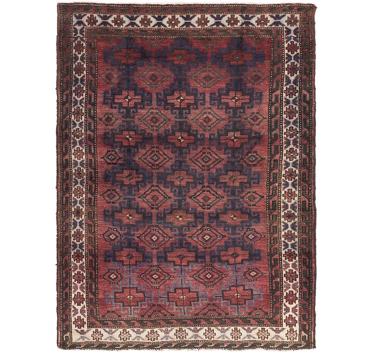 4' 10 x 6' 6 Shiraz Persian Rug