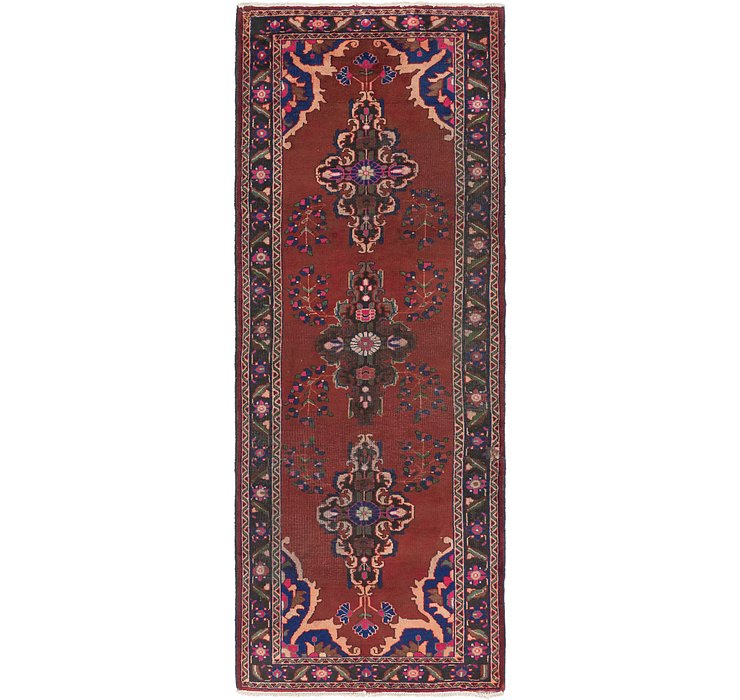 4' x 10' 9 Ferdos Persian Runner Rug