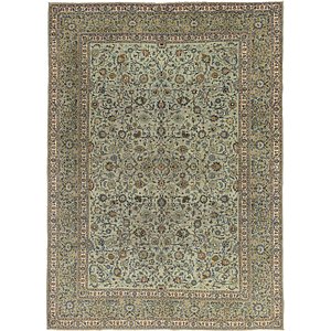 10' 3 x 14' Kashan Persian Rug
