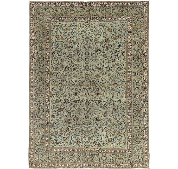 HandKnotted 10' 3 x 14' Kashan Persian Rug