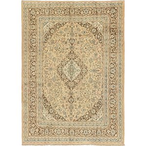 8' 2 x 11' 7 Kashan Persian Rug