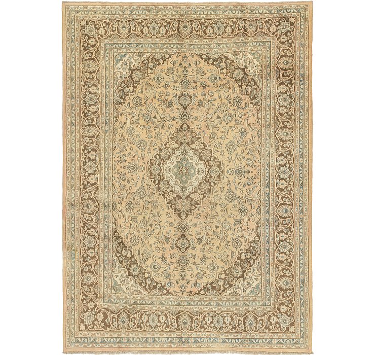 8' 2 x 11' 7 Kashan Persian Rug