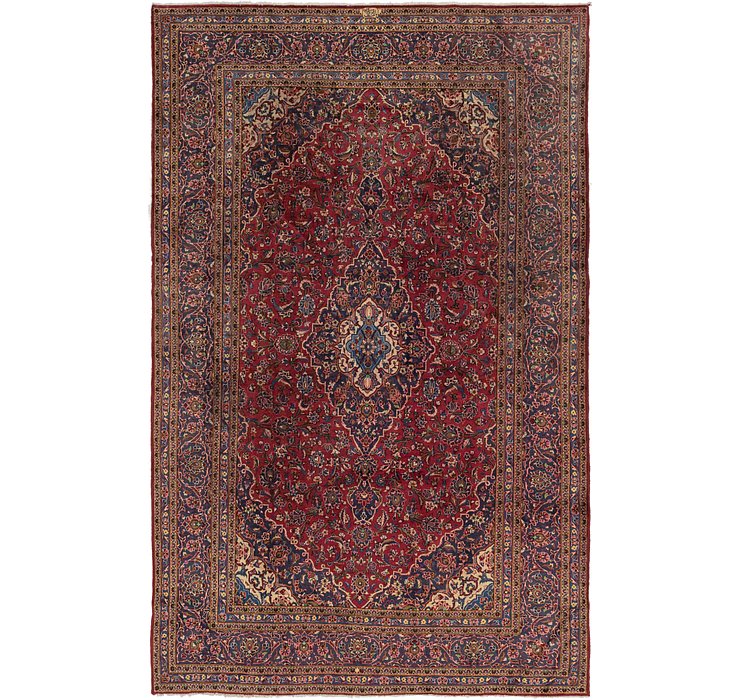 8' 2 x 13' Kashan Persian Rug