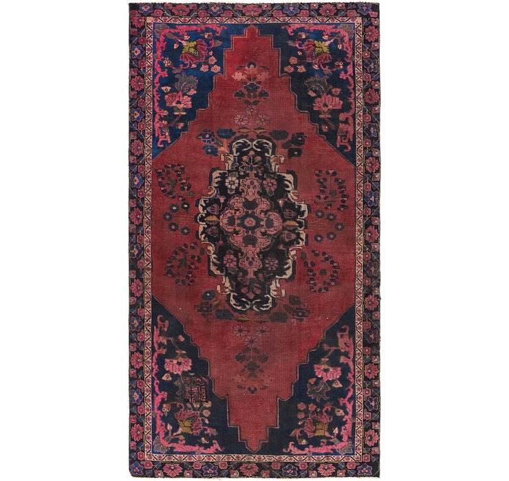 4' 2 x 8' 6 Ferdos Persian Runner Rug