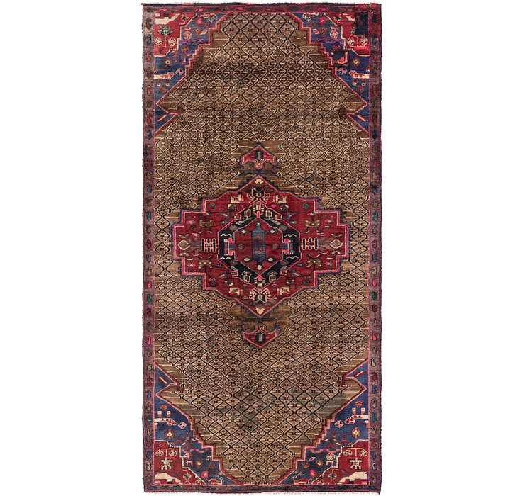 4' 2 x 8' 6 Songhor Persian Runner ...
