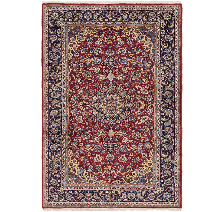 6' 9 x 10' 2 Isfahan Persian Rug